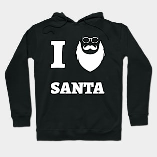 Santa Claus Christmas Minimalistic Gift Hoodie